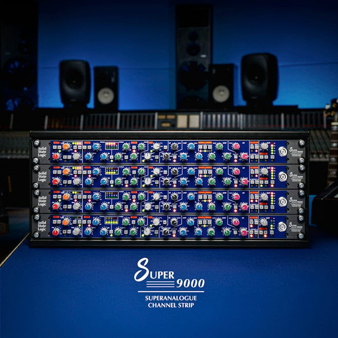New Super 9000 SuperAnalogue™ Channel Strip from SSL