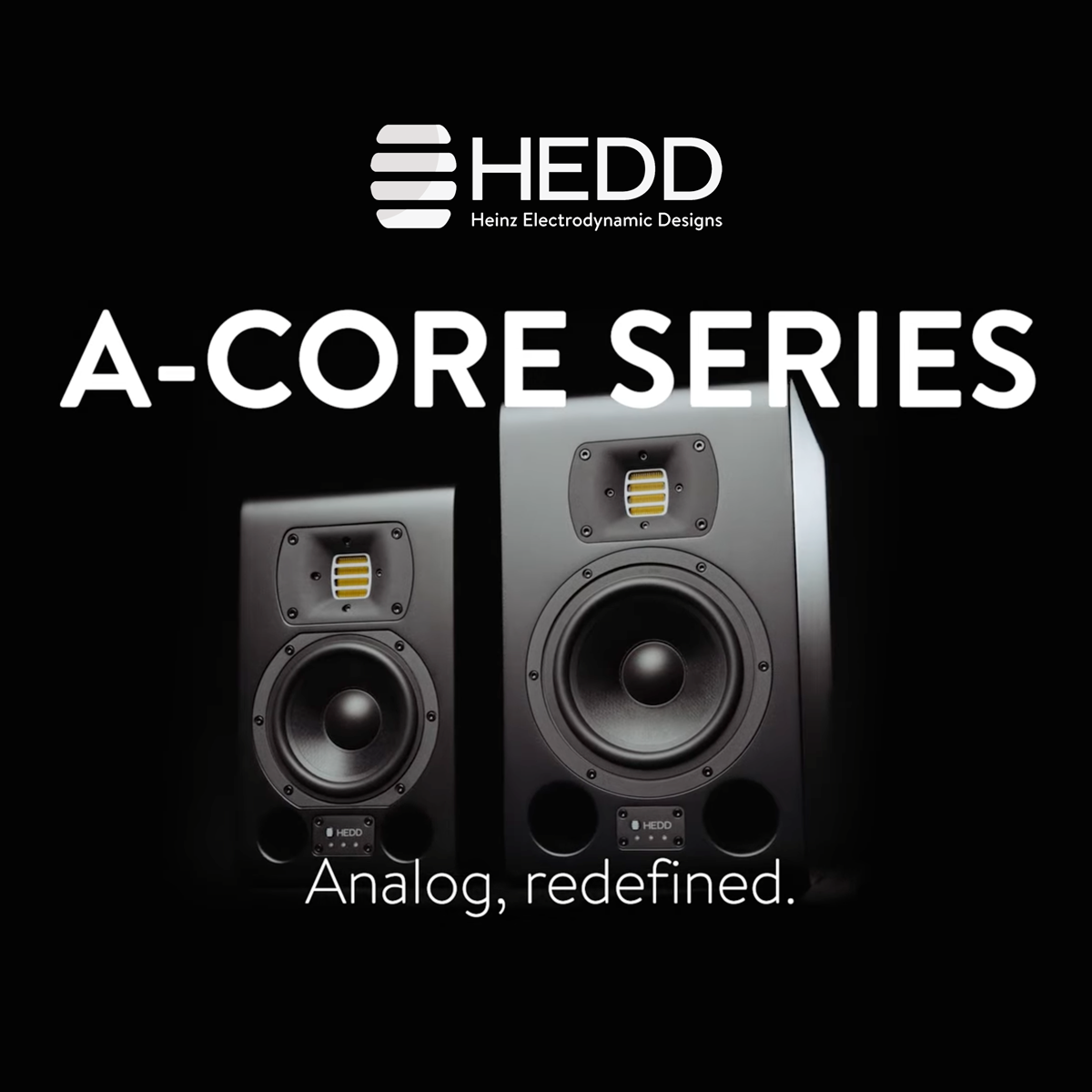 NEW A-CORE Speaker Range from HEDD Audio