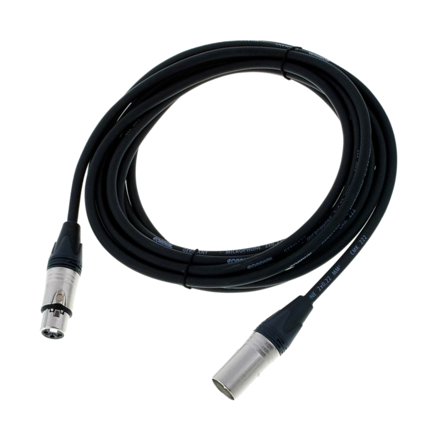 Cordial CPM 5 meter XLR Professional microphone cable