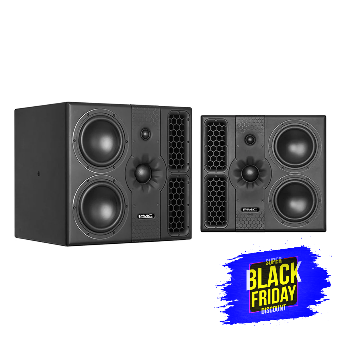 PMC PMC6-2 Powered Studio Monitor - Pair