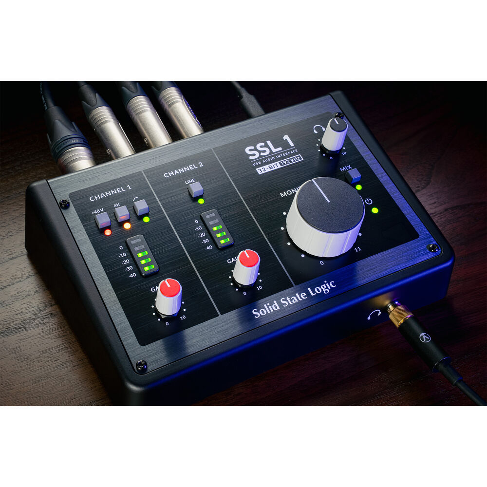 Solid State Logic SSL 1 2x2 USB-C Audio Interface