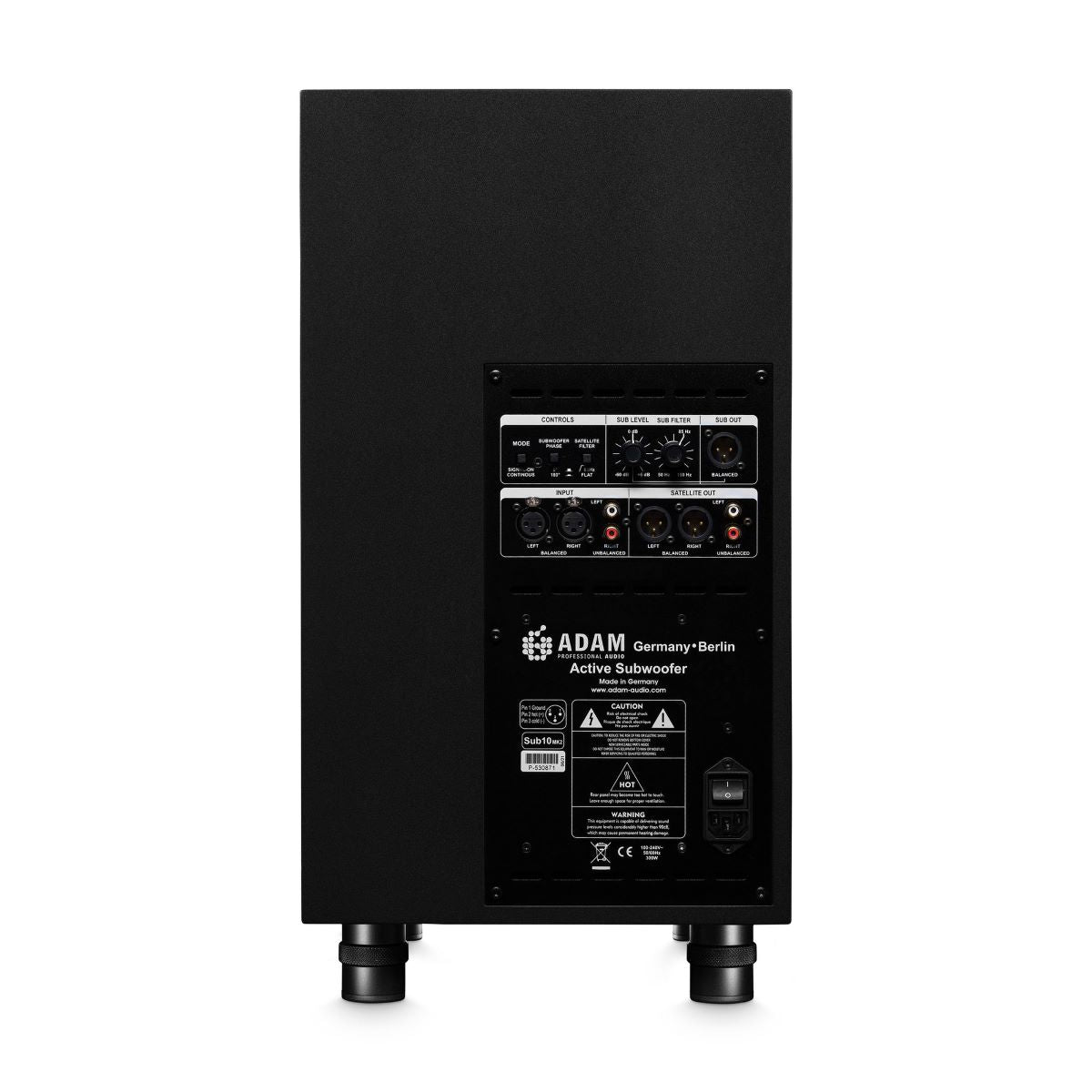 ADAM Audio Sub10 Mk2 10" Active Studio Subwoofer - Contact us for availability