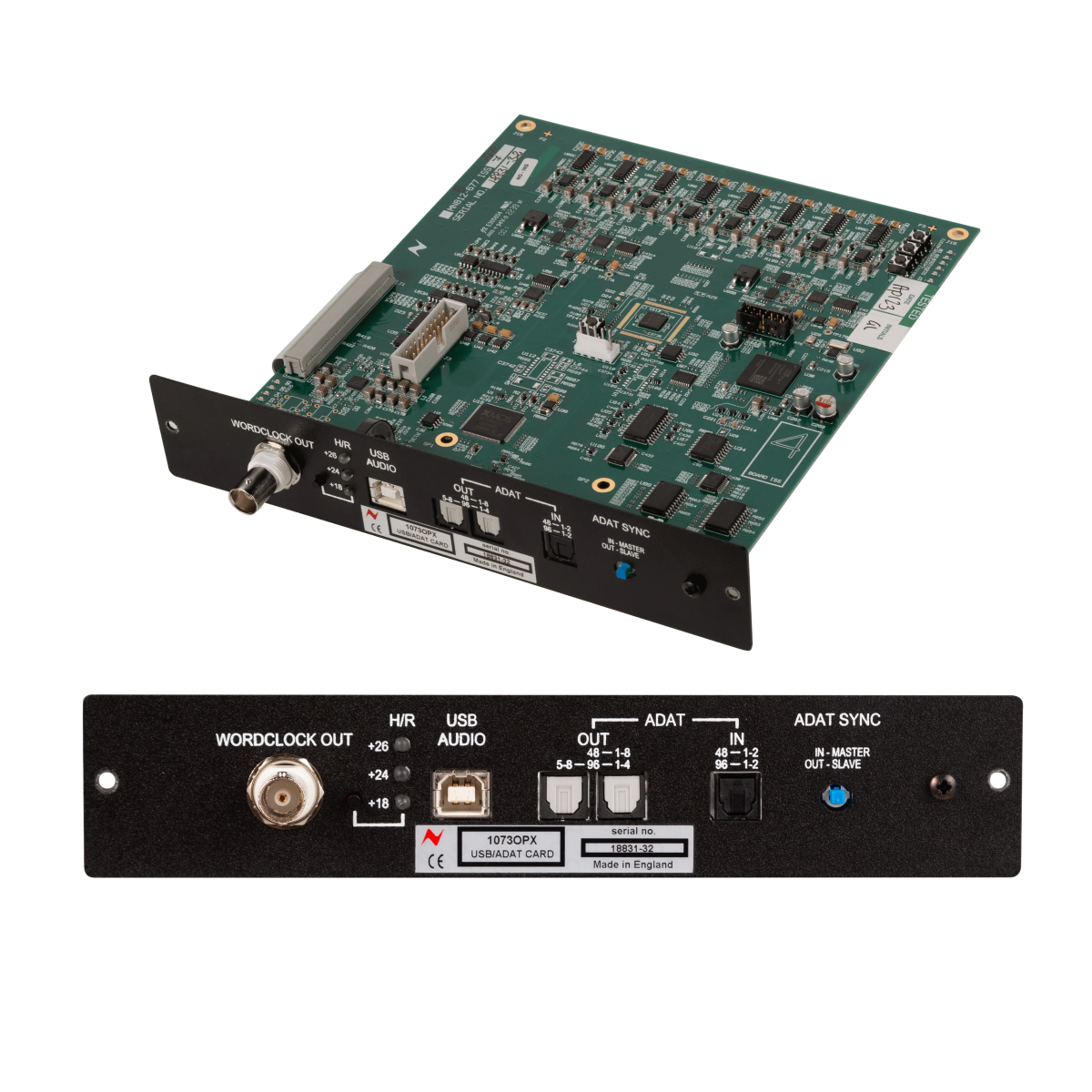 AMS Neve 1073OPX 8-channel Microphone Preamp with USB or Dante or ADAT