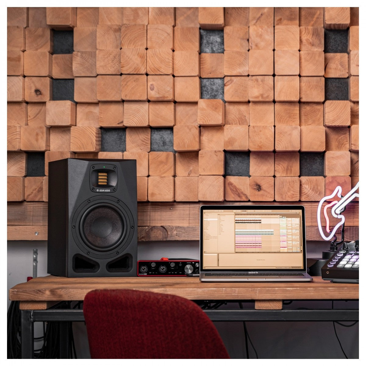 ADAM Audio: A7V 130W 2-Way Powered Studio Monitor (each) - Contact us for availability