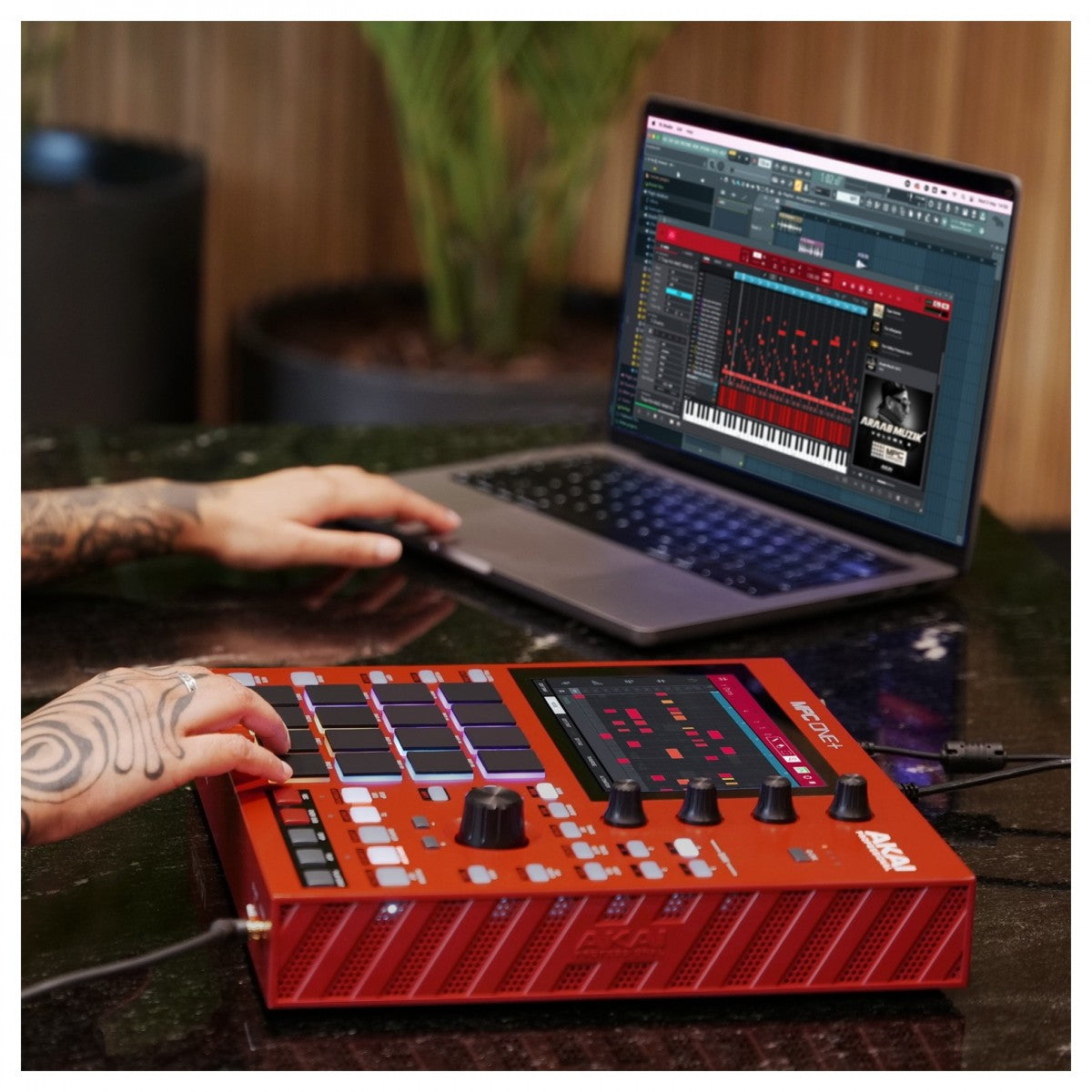 Akai Pro MPC One+ Standalone Sampler and Sequencer