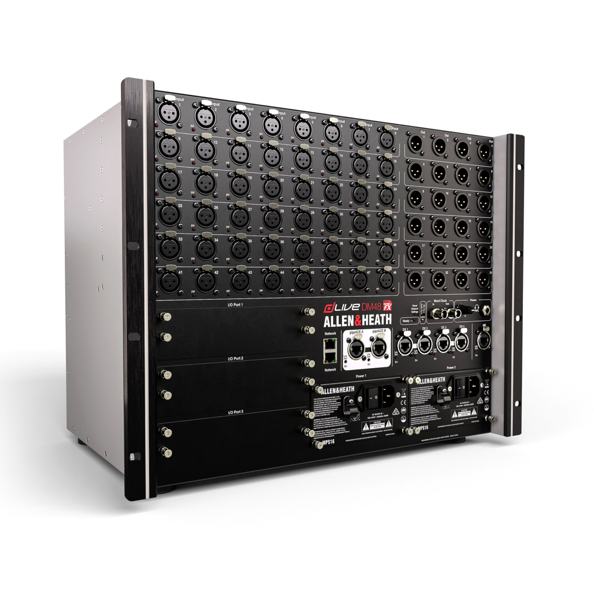 Allen & Heath dLive DM48 MixRack 48-input Digital Stage Box - Price on Request