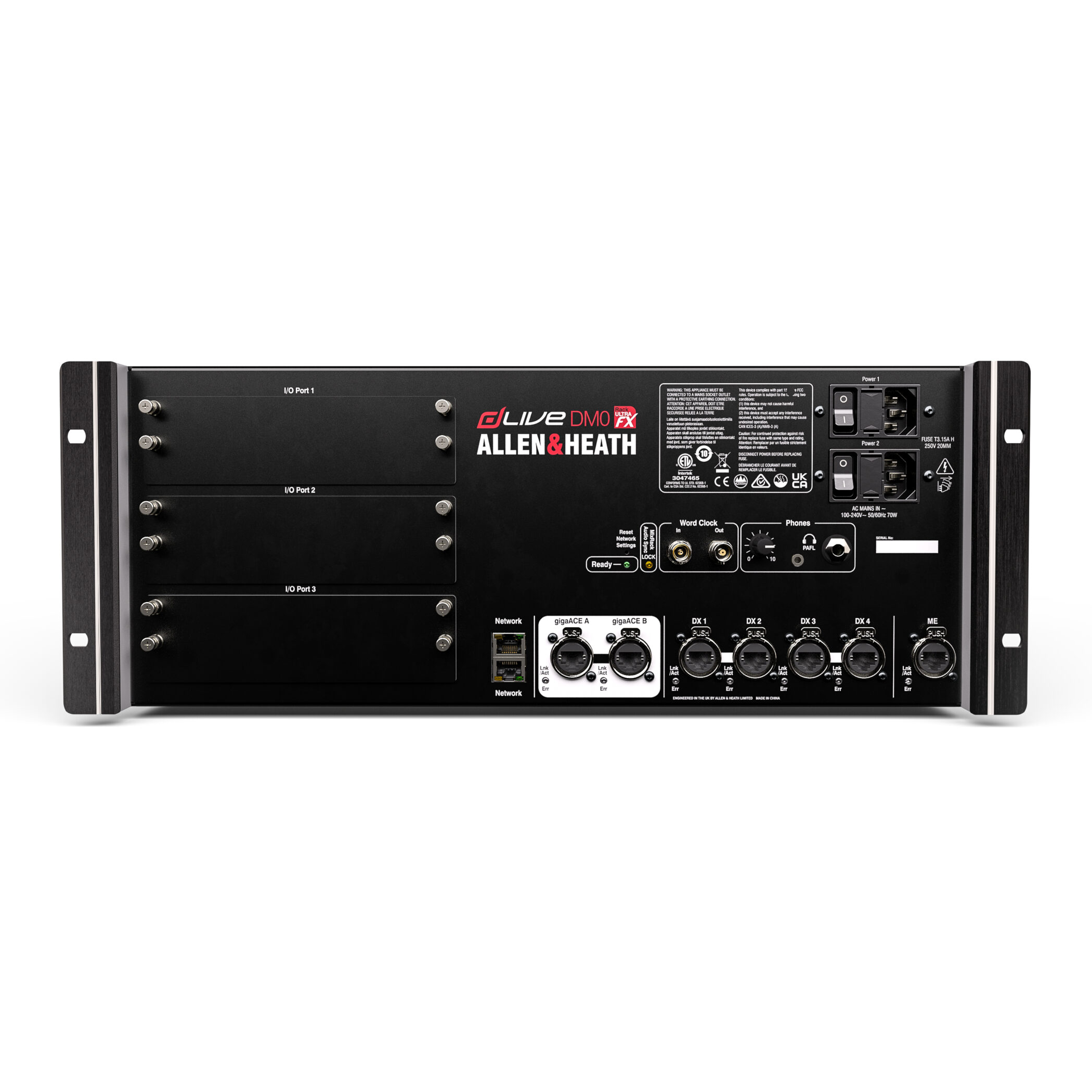 Allen & Heath dLive DM0 MixRack Digital Stage Box - Price on Request