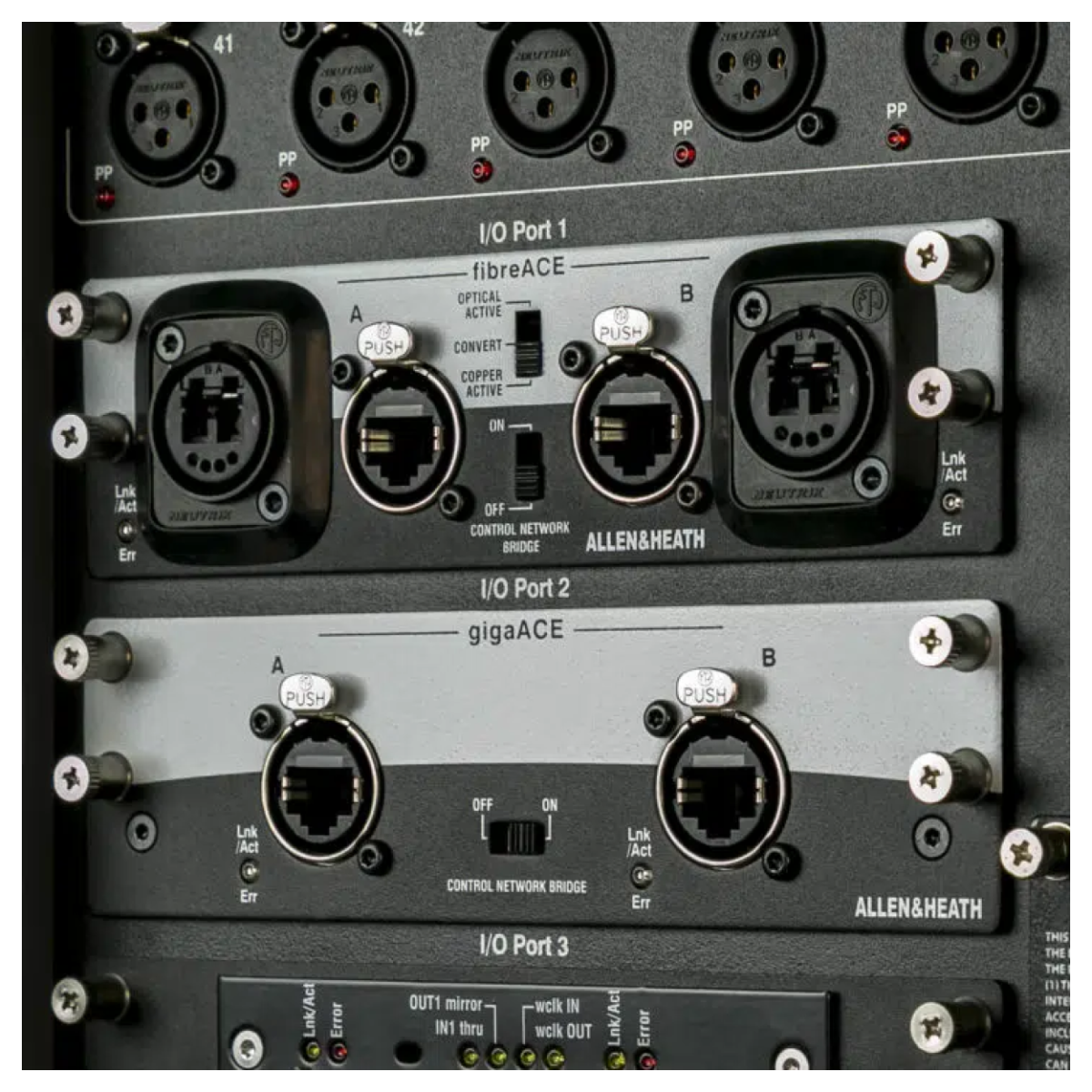 Allen & Heath gigaACE Audio Networking Card