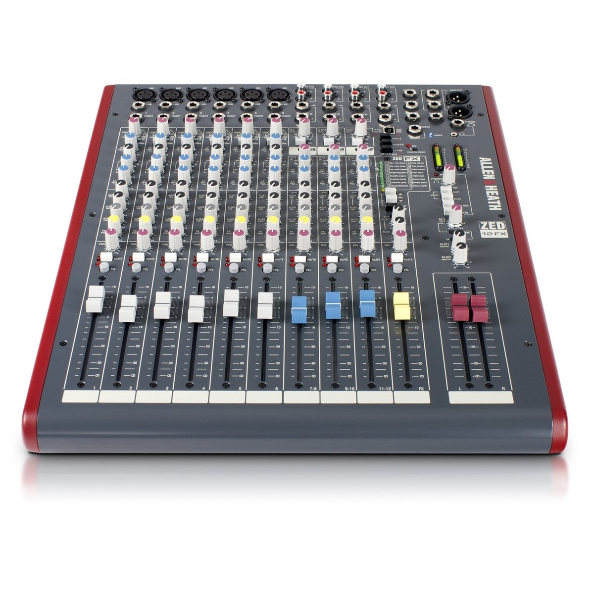 Allen & Heath ZED-12FX 12-channel Mixer with USB Audio Interface & Effects