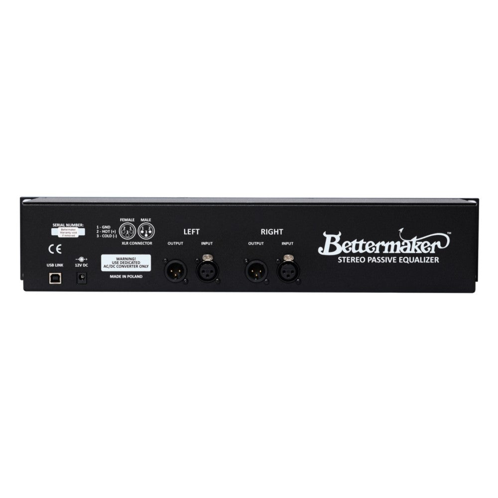 Bettermaker Valve Stereo Passive Equalizer (VSPE)