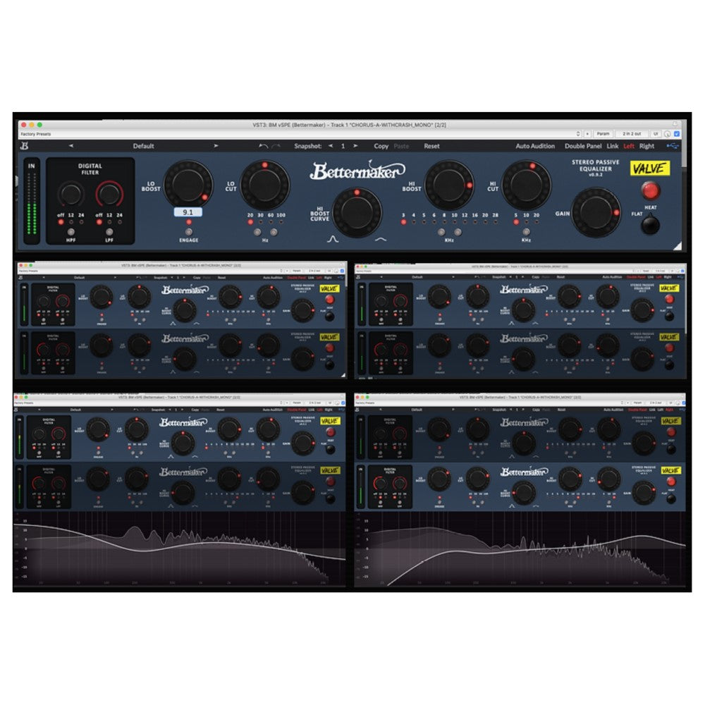 Bettermaker Valve Stereo Passive Equalizer (VSPE)