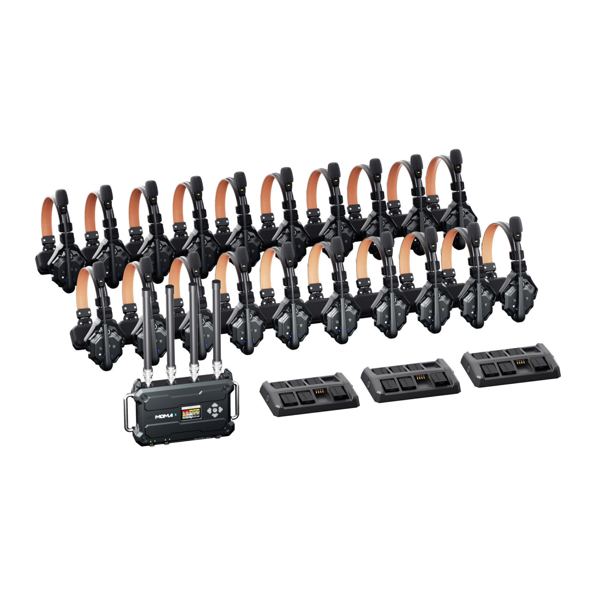 Hollyland Solidcom C1 Pro Roaming Hub 20S - 20-Person ENC Headset Intercom