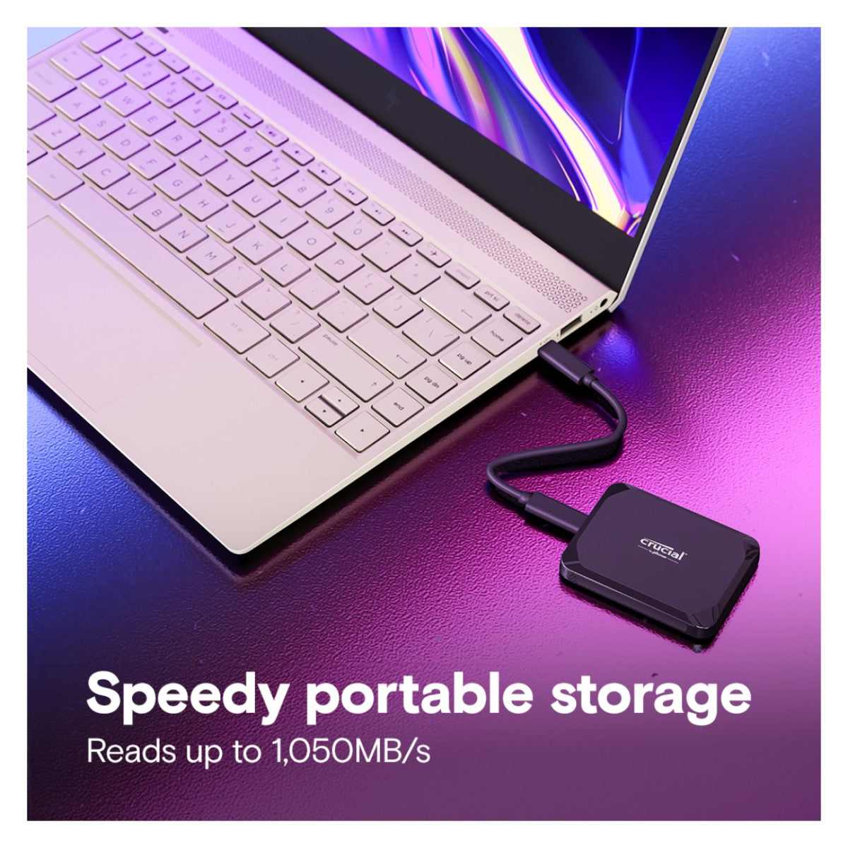 Crucial X9 2TB Type-C Portable SSD