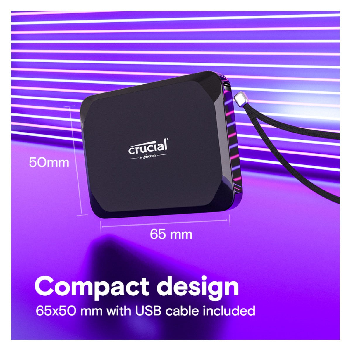 Crucial X9 2TB Type-C Portable SSD