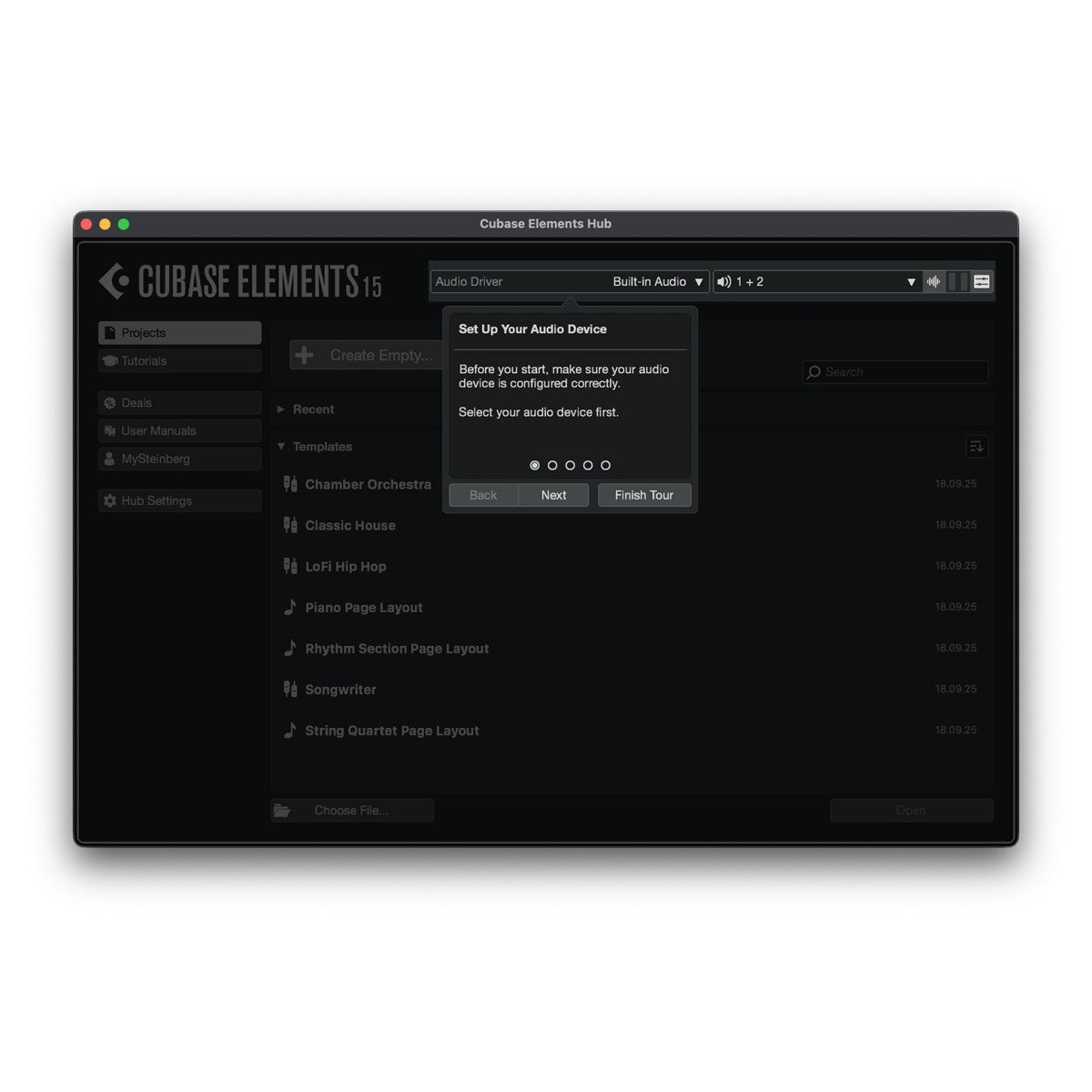Steinberg Cubase Elements 15 DAW Software - Price on Request