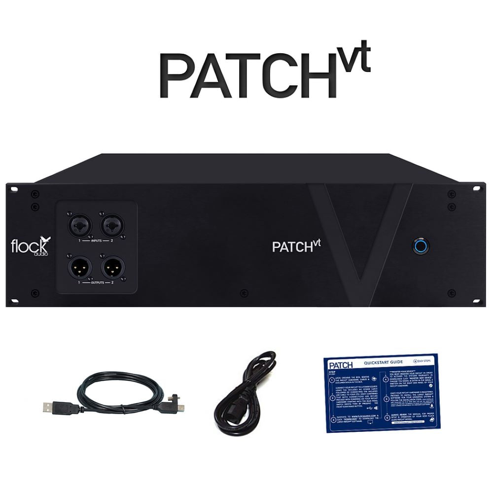 Flock Audio Patch VT 128-point Digital Control Analogue Patchbay (NEW)
