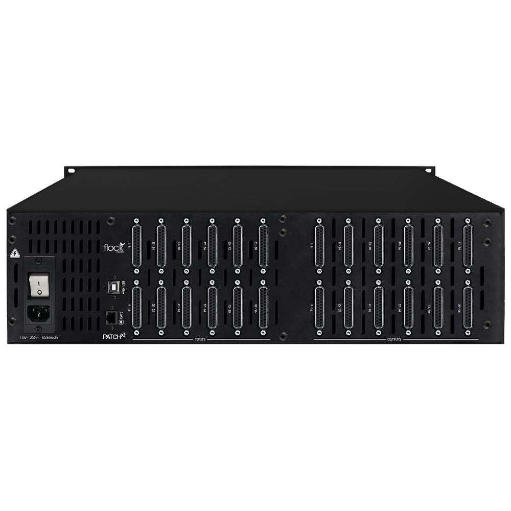 Flock Audio Patch XT 192-point Digitally Controlled Analogue Patchbay