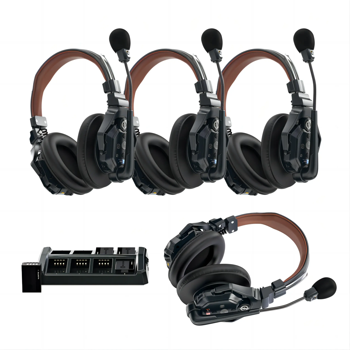 Hollyland Solidcom C1 Pro-4S-DH Full-Duplex ENC Dual Ear Wireless Intercom System