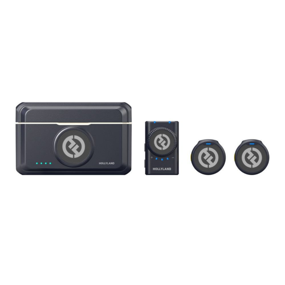 Hollyland LARK M2 Duo Camera on Mount Microphone System - Available for backorder