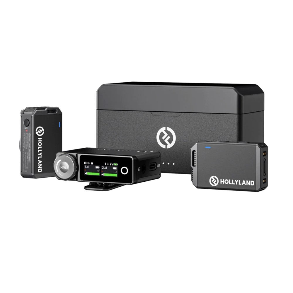 Hollyland LARK MAX Duo 2-Person Wireless Microphone System (2.4 GHz)