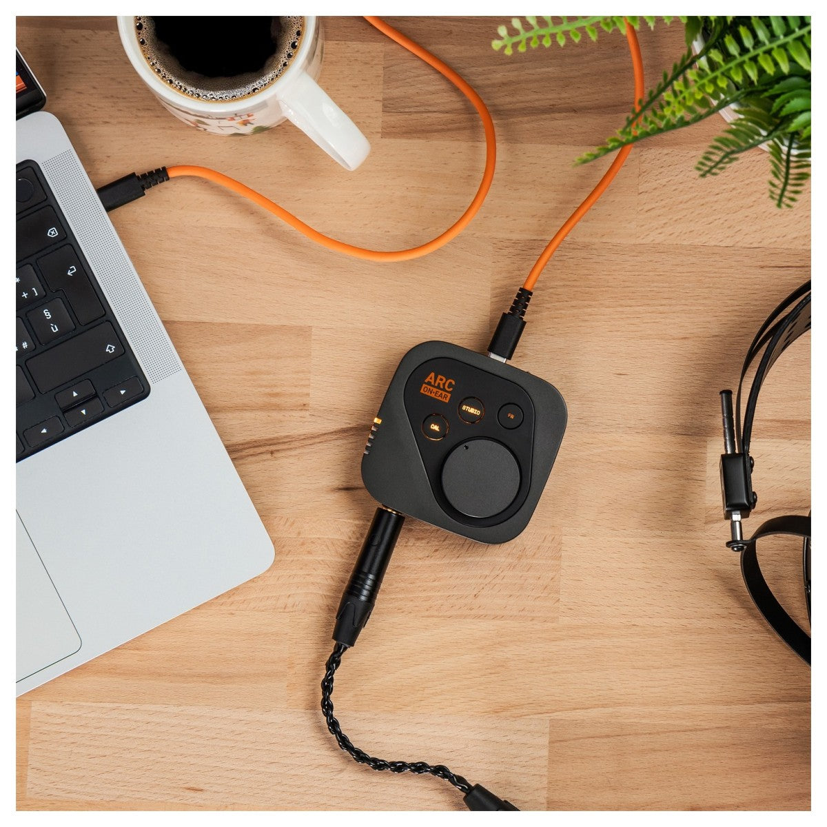 IK Multimedia ARC On-Ear Headphone Amplifier and DAC