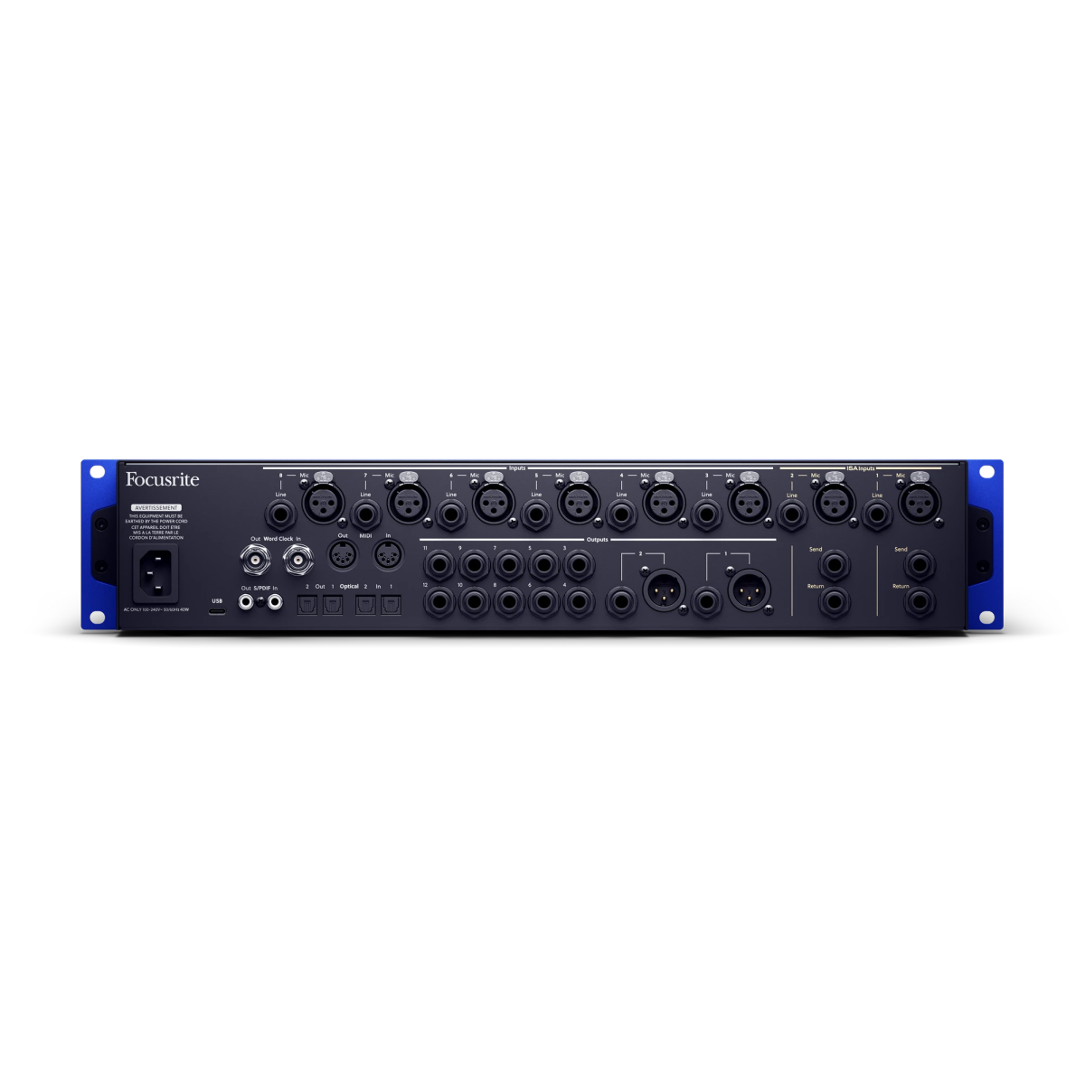 Focusrite ISA C8X USB-C Audio Interface - Available for Back Order