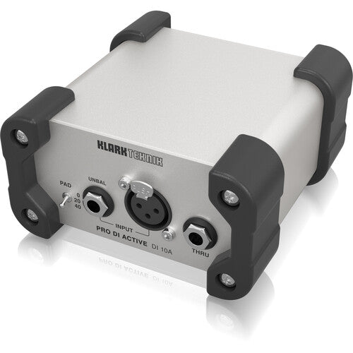 Klark Teknik DI 10A Active DI Box with Midas Transformer
