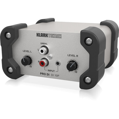 Klark Teknik DI 10P Stereo to Mono Passive DI Box with Midas Transformer