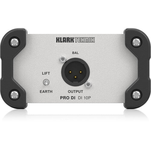 Klark Teknik DI 10P Stereo to Mono Passive DI Box with Midas Transformer