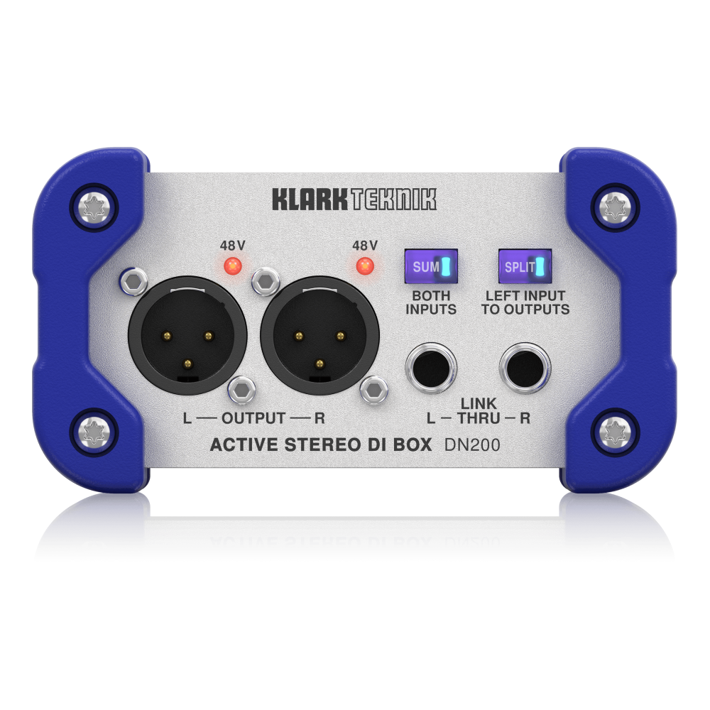 Klark Teknik DN200 V2 2-Channel Active DI Box
