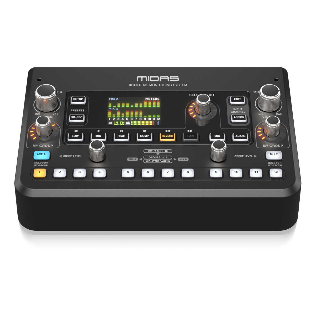 Midas DP48 Dual 48-Channel Personal Monitor Mixer
