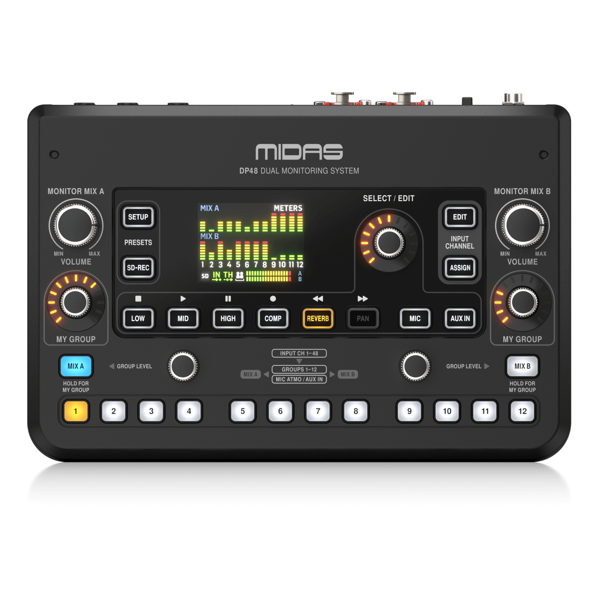 Midas DP48 Dual 48-Channel Personal Monitor Mixer
