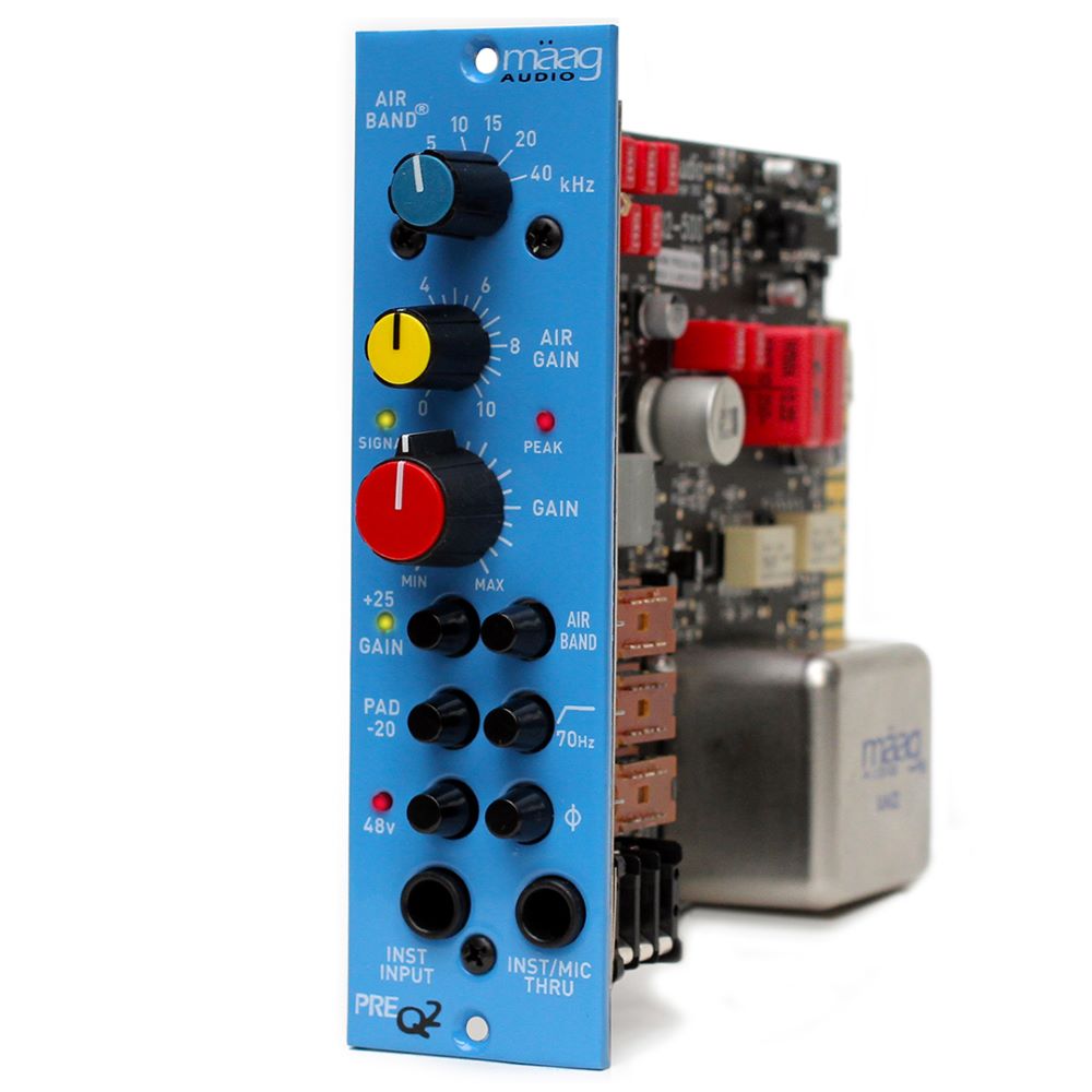 Maag Audio PREQ2 500 Series Microphone Preamp with Air Band