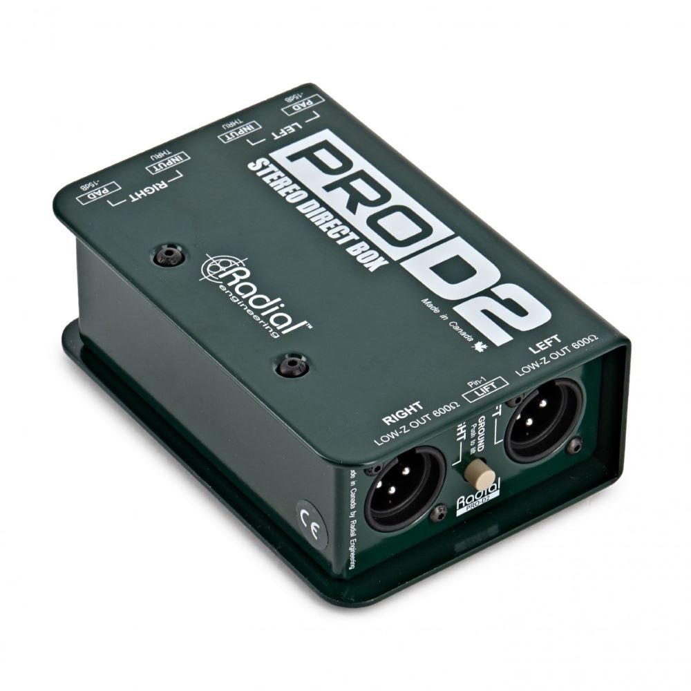 Radial Engineering ProD2 2-channel Passive Direct Box