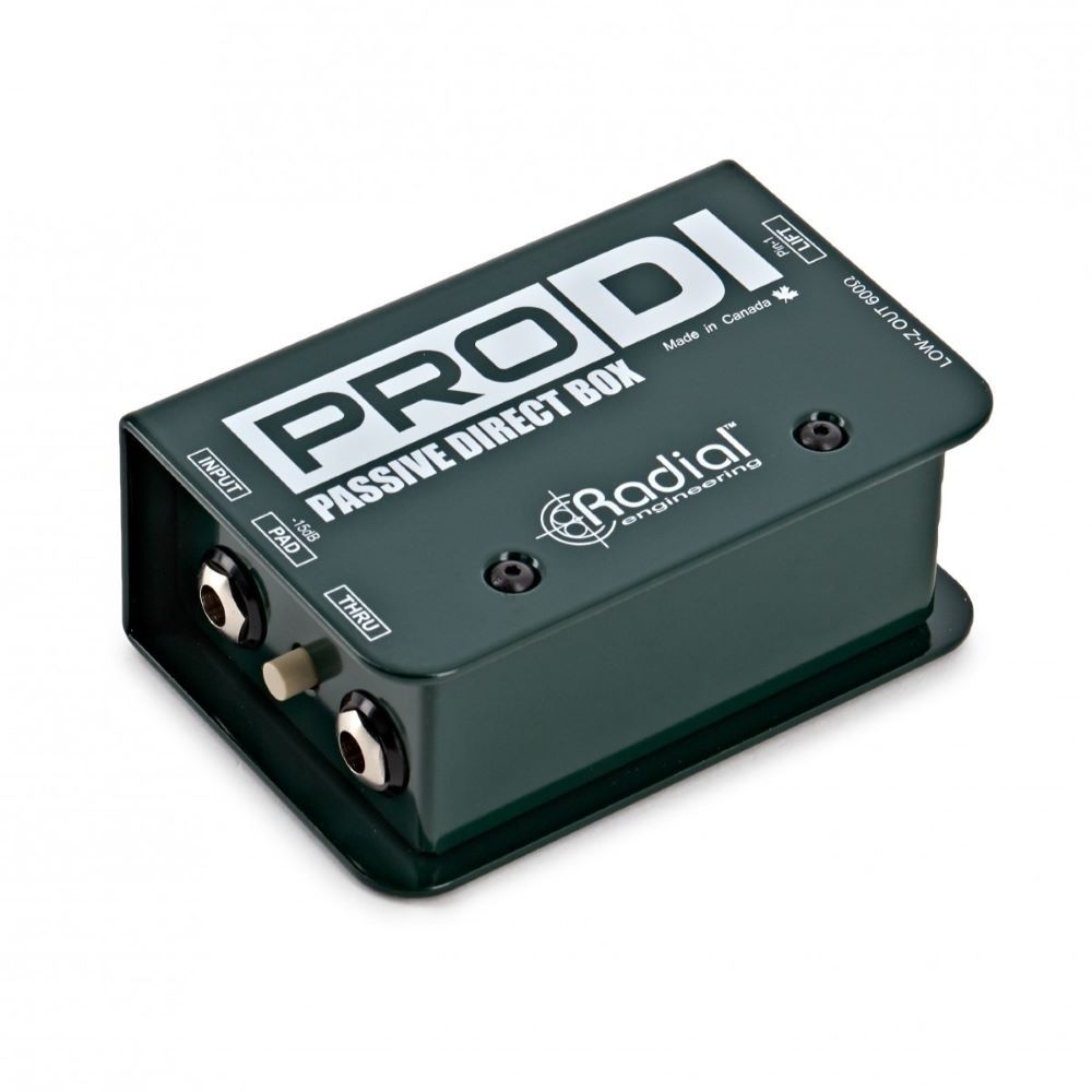 Radial Engineering ProDI 1-channel Passive Direct Box