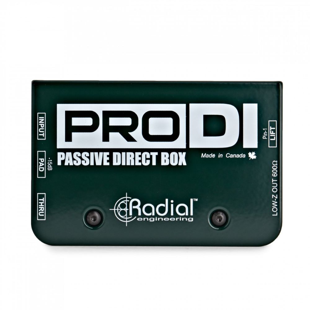 Radial Engineering ProDI 1-channel Passive Direct Box
