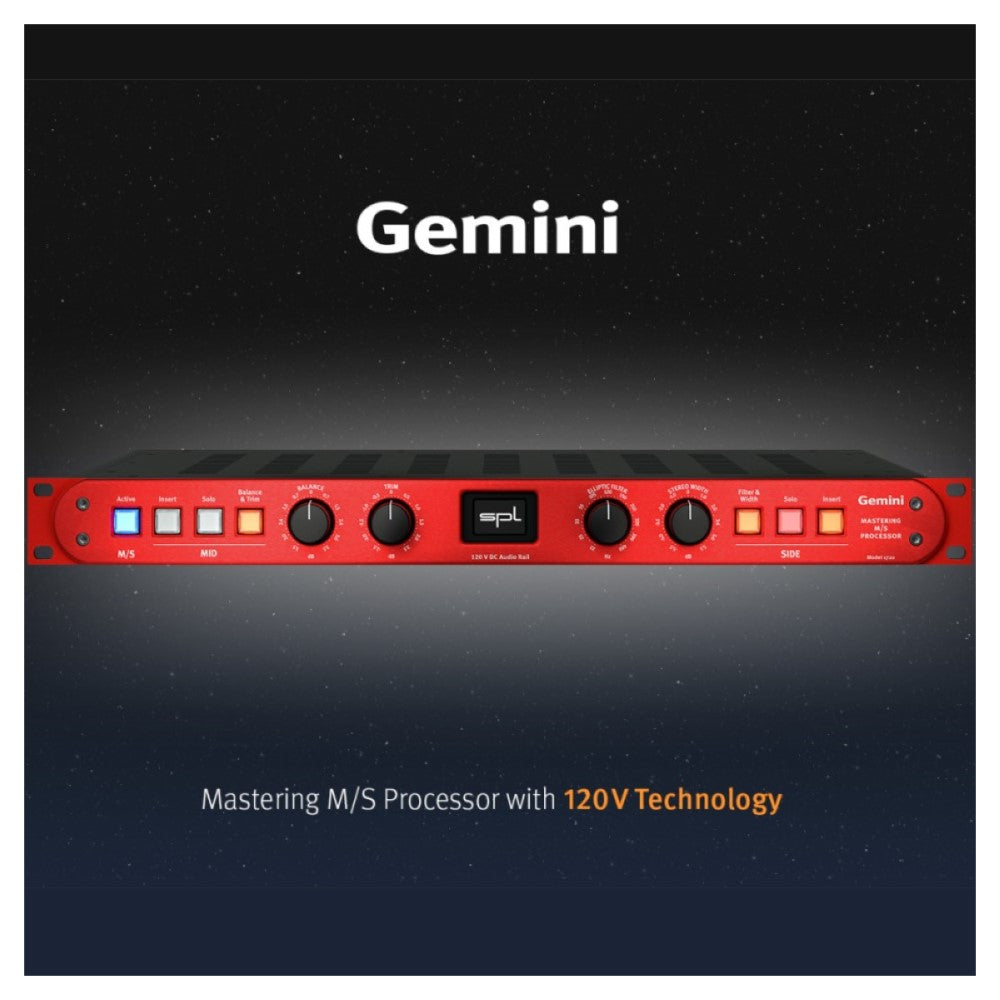 SPL Gemini Mastering M/S Processor