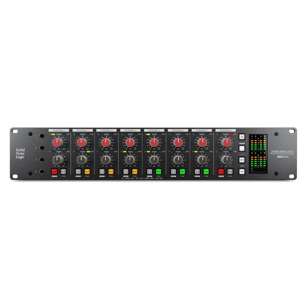 Solid State Logic Pure Drive Octo 8-channel Preamplifier - Coming Soon