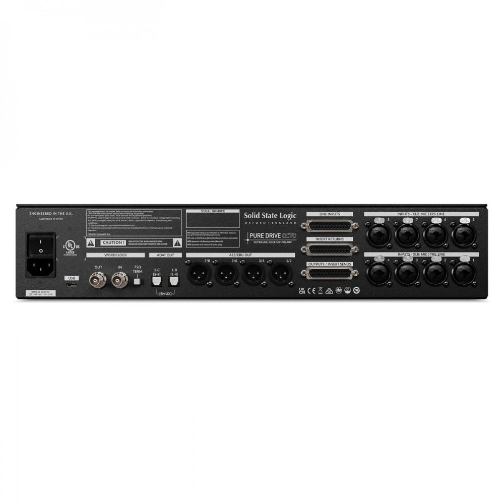 Solid State Logic Pure Drive Octo 8-channel Preamplifier