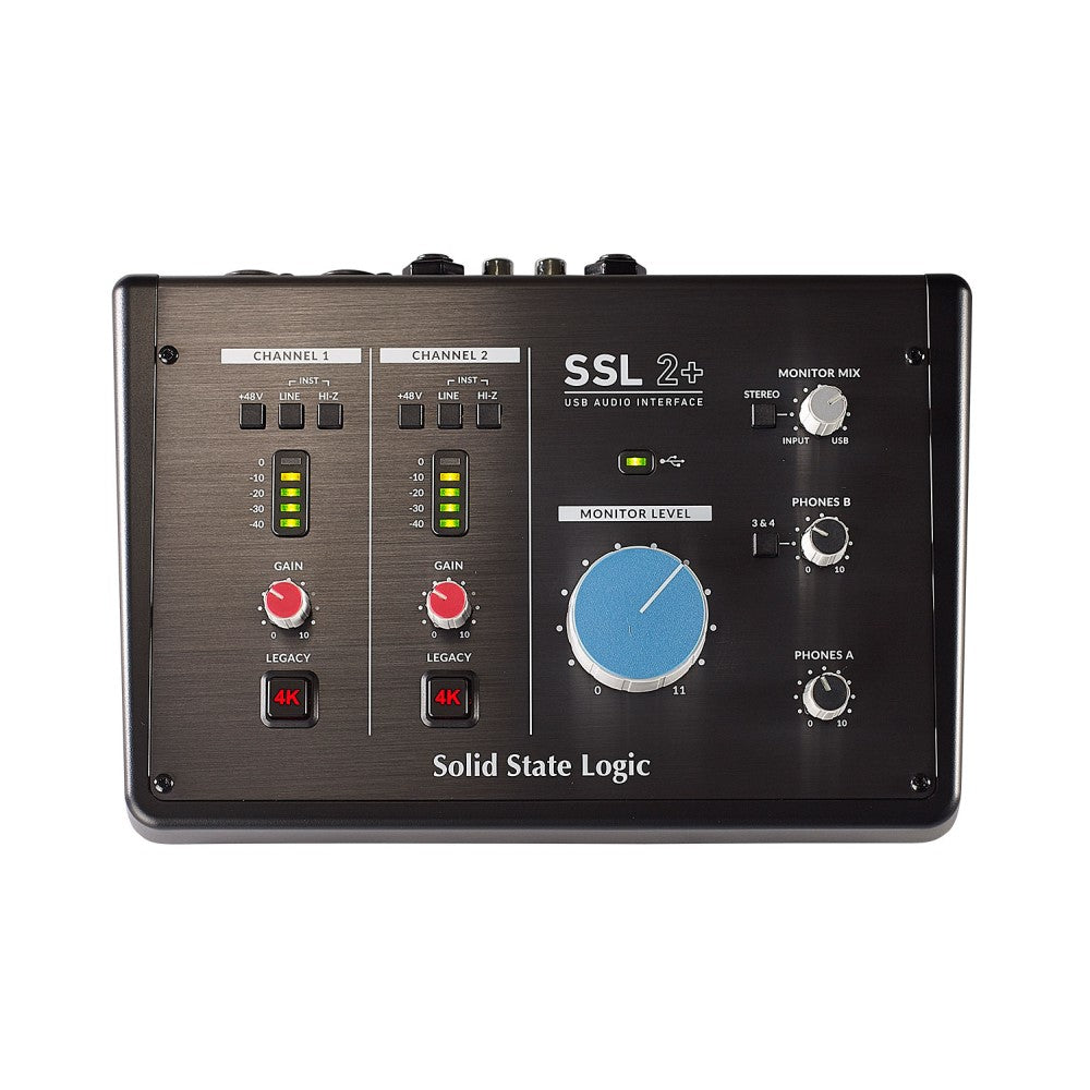 Solid State Logic Recording Pack: SSL 2+ Interface Bundle