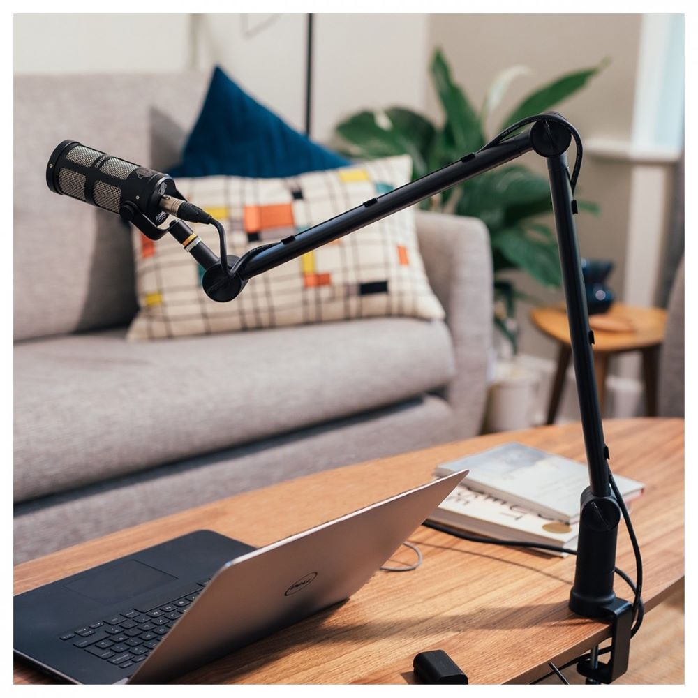 Sontronics Voicecasting Pack - Podcast Pro Microphone with Boom Arm (Grey)