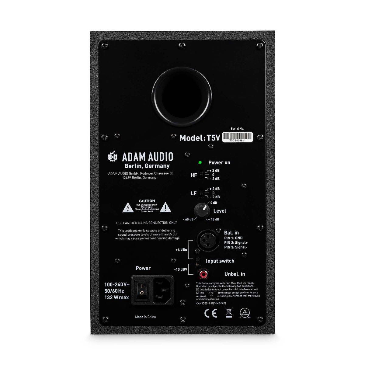ADAM Audio T5V T Series 5" Powered Studio Monitor (Single)