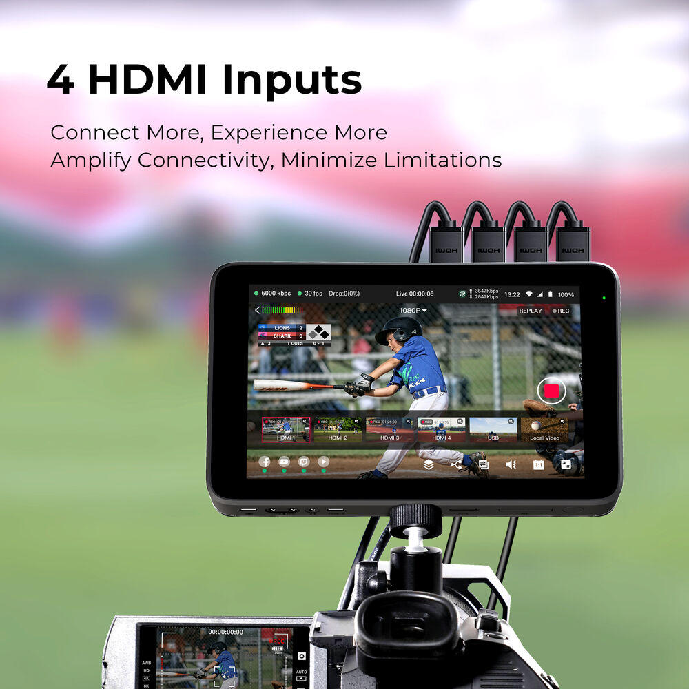 YoloLiv YoloBox Ultra All-in-One Multicamera Live Streaming and Switching System