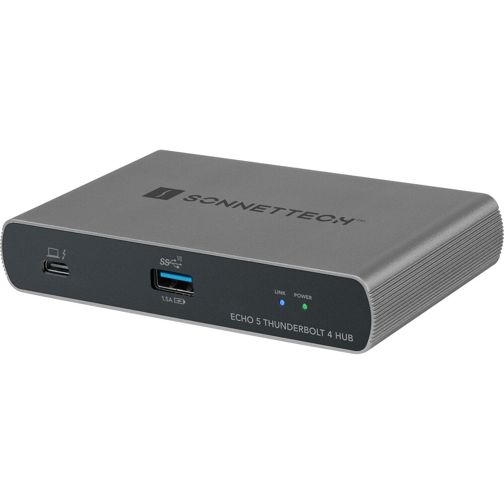 Sonnet Echo 5 Thunderbolt 4 Hub Black