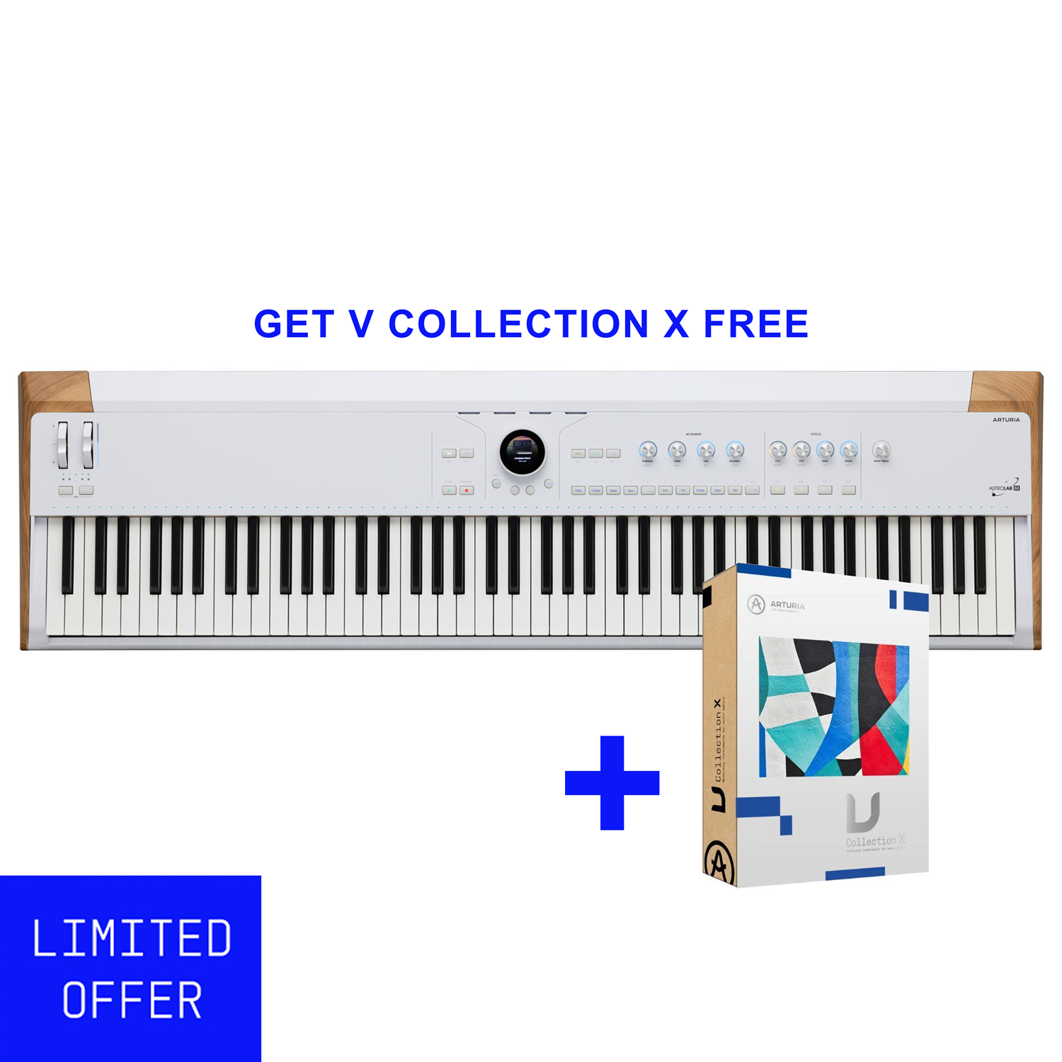 Arturia AstroLab 88-key Stage Keyboard PROMO