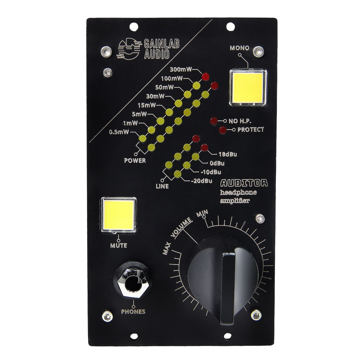 Gainlab Audio Auditor 500-series headphone amplifier - Price on Request