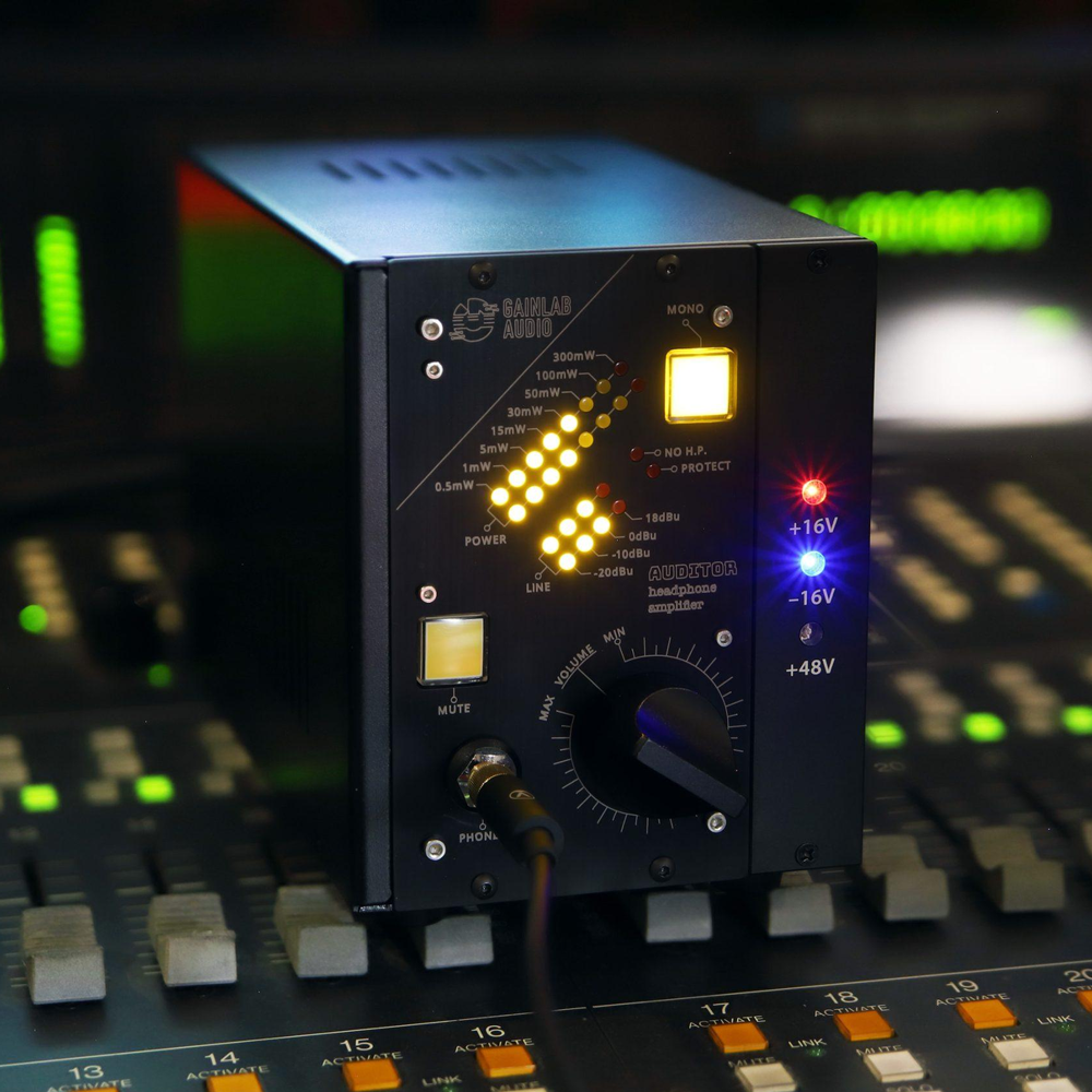Gainlab Audio Auditor 500-series headphone amplifier - Price on Request