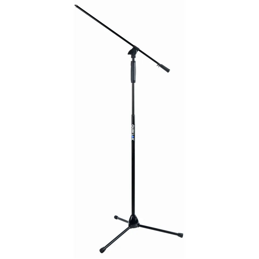 QuikLok A302BK Microlite Tripod Base Microphone Boom Stand