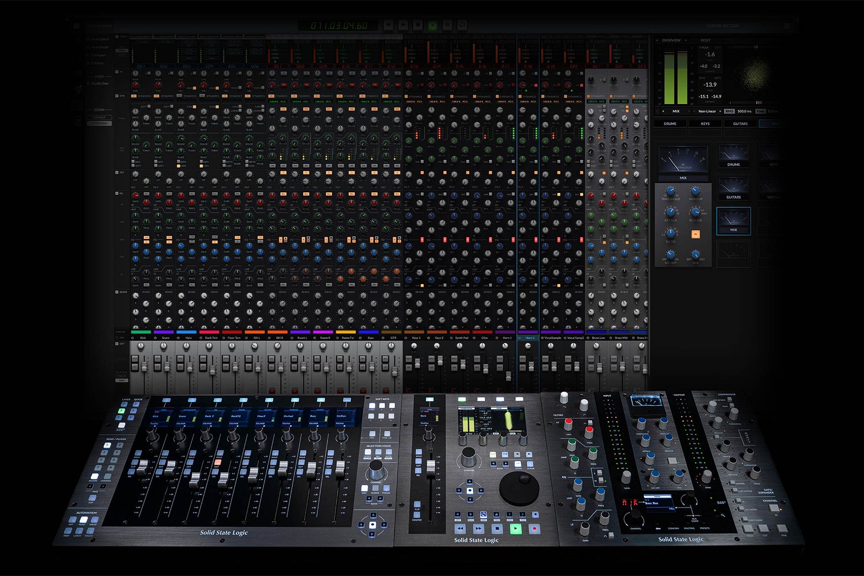 Solid State Logic UF1/8 & UC1 DAW Controller Combo