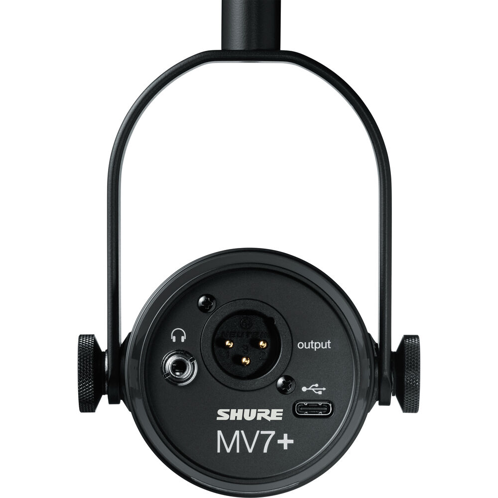Shure MV7 Plus XLR/USB Podcast Microphone
